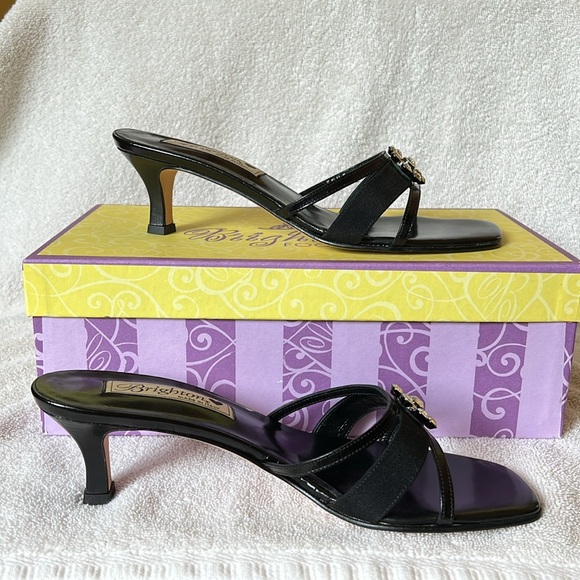 Brighton Black Twyla Dress Sandal - Picture 5 of 11